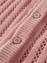 Lil'Atelier Misty Rose Knit Cardigan - 13253603