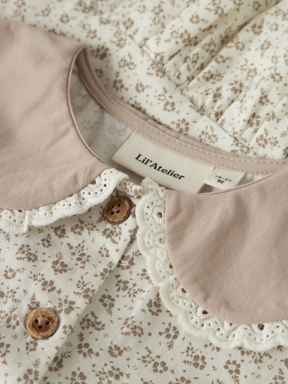Lil'Atelier Coconut Milk Shirt - 13253606