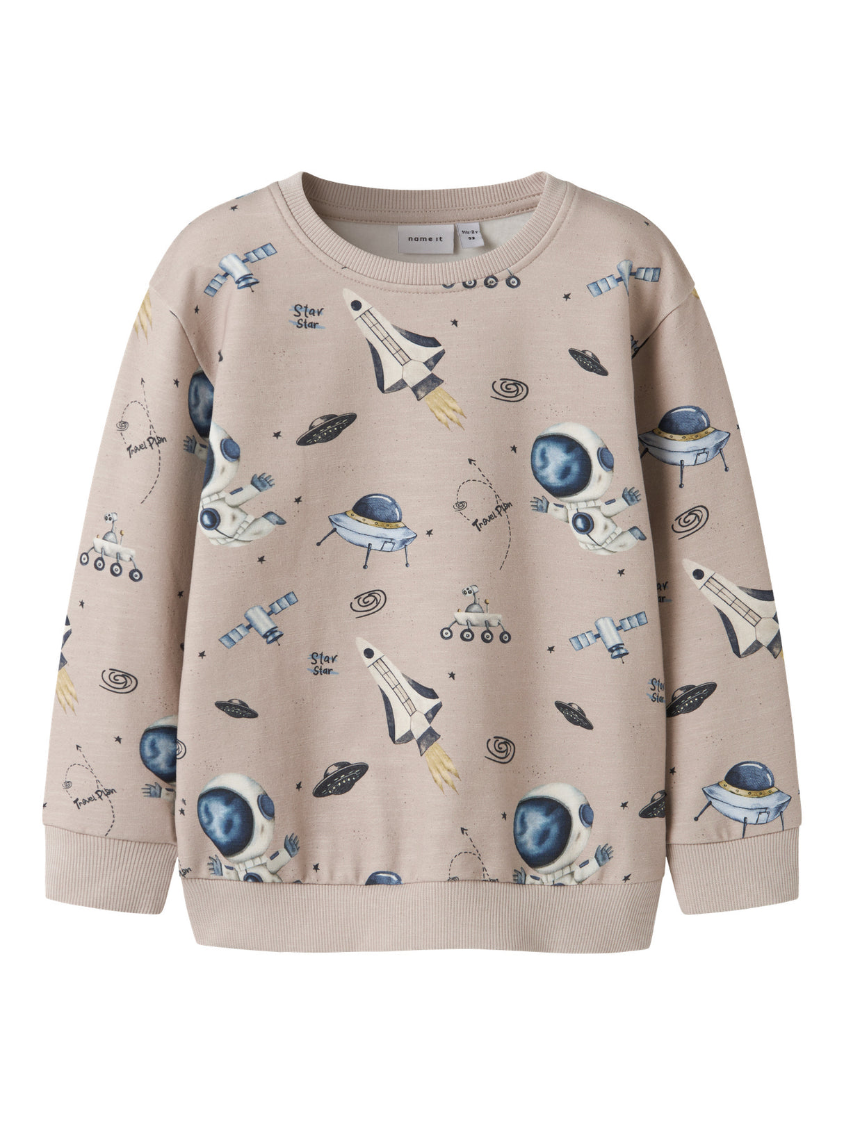 Grå - Chateau Gray - Name it - Sweatshirt - 13253661