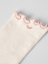 Lil'Atelier Coconut Milk MISTY ROSE Socks - 13253692