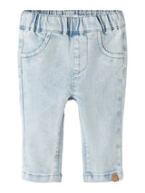 Light Blue Denim Bukser fra Lil'Atelier - 13253697