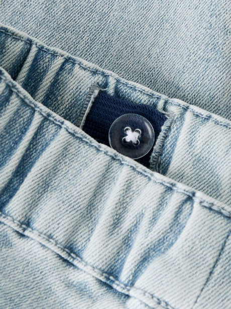 Light Blue Denim Bukser fra Lil'Atelier - 13253697
