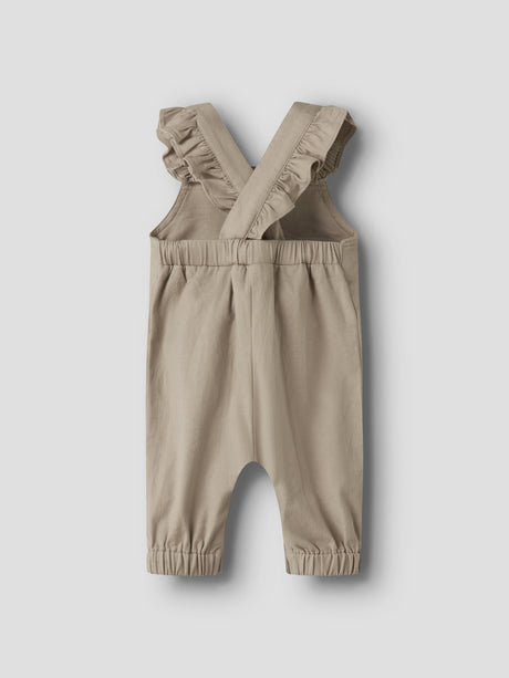 Lil'Atelier Oxford Tan Overalls - 13253703
