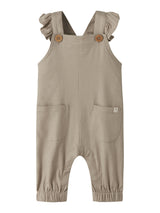 Lil'Atelier Oxford Tan Overalls - 13253703