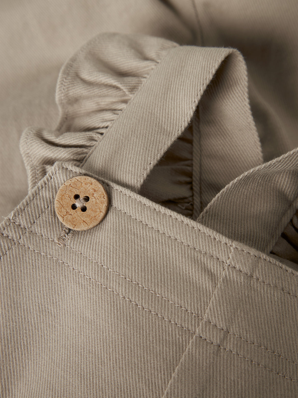 Lil'Atelier Oxford Tan Overalls - 13253703