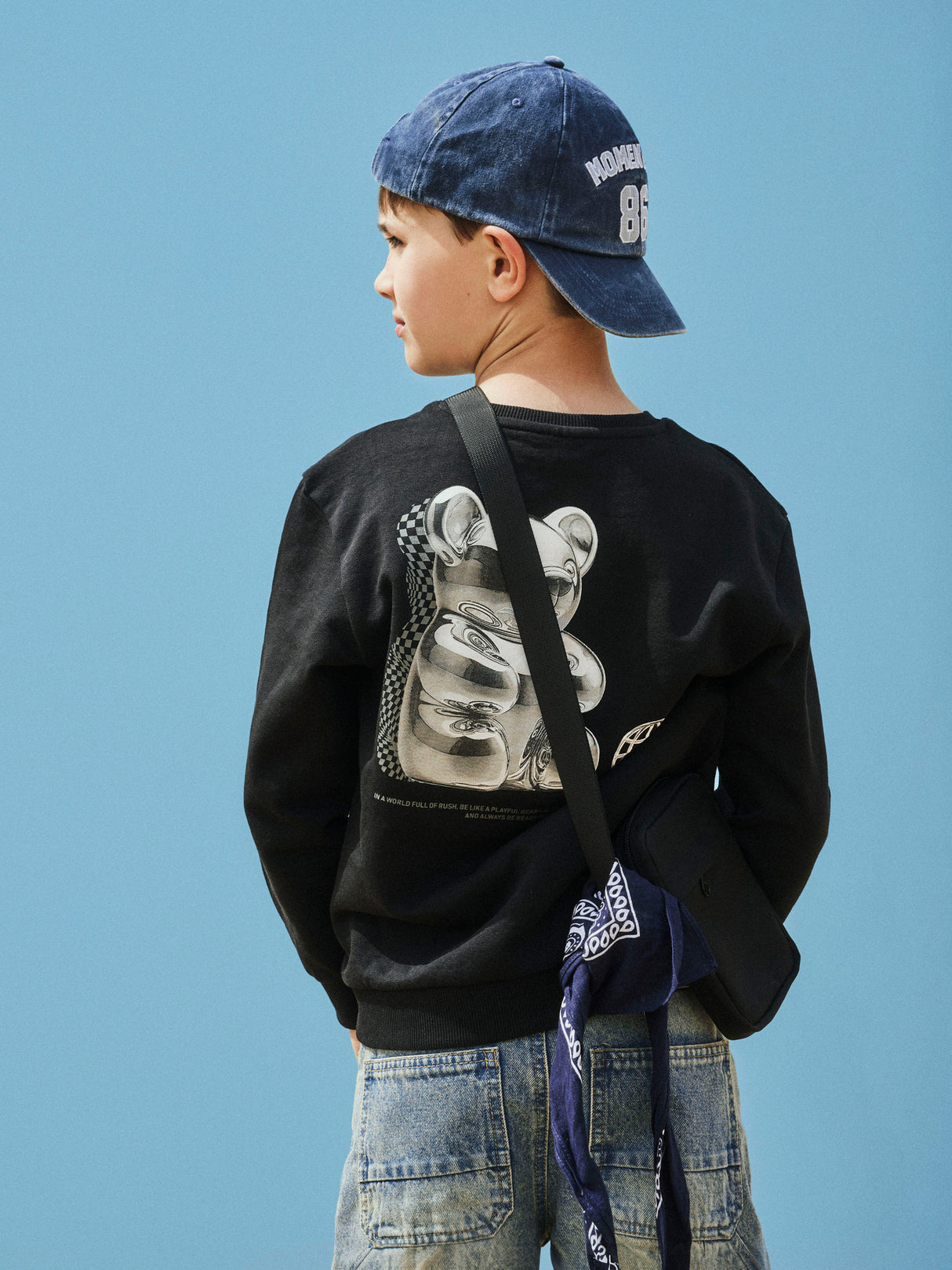 Black Sweatshirt fra Name it - 13253740