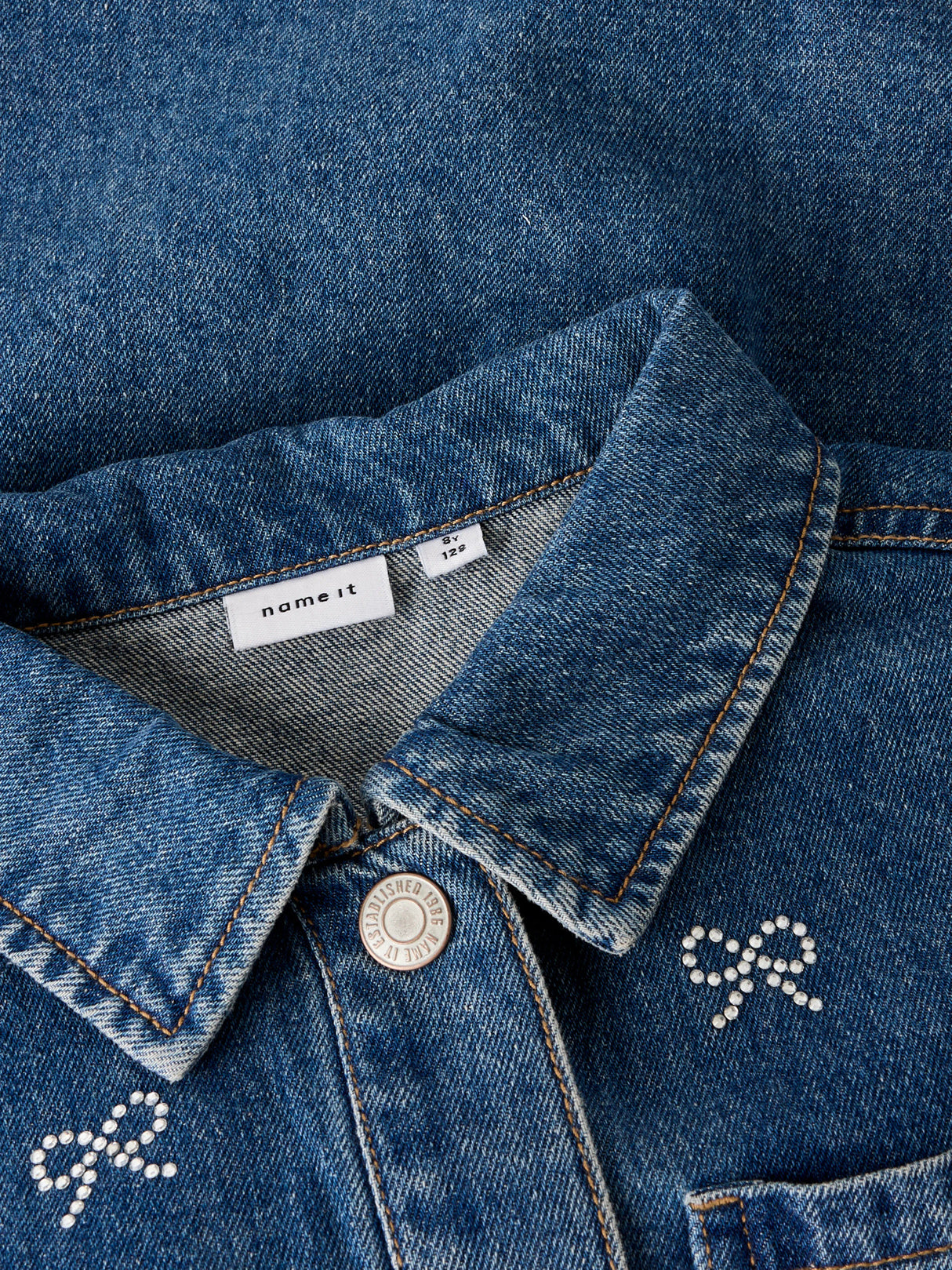 Medium Blue Denim Overtøj fra Name it - 13254029