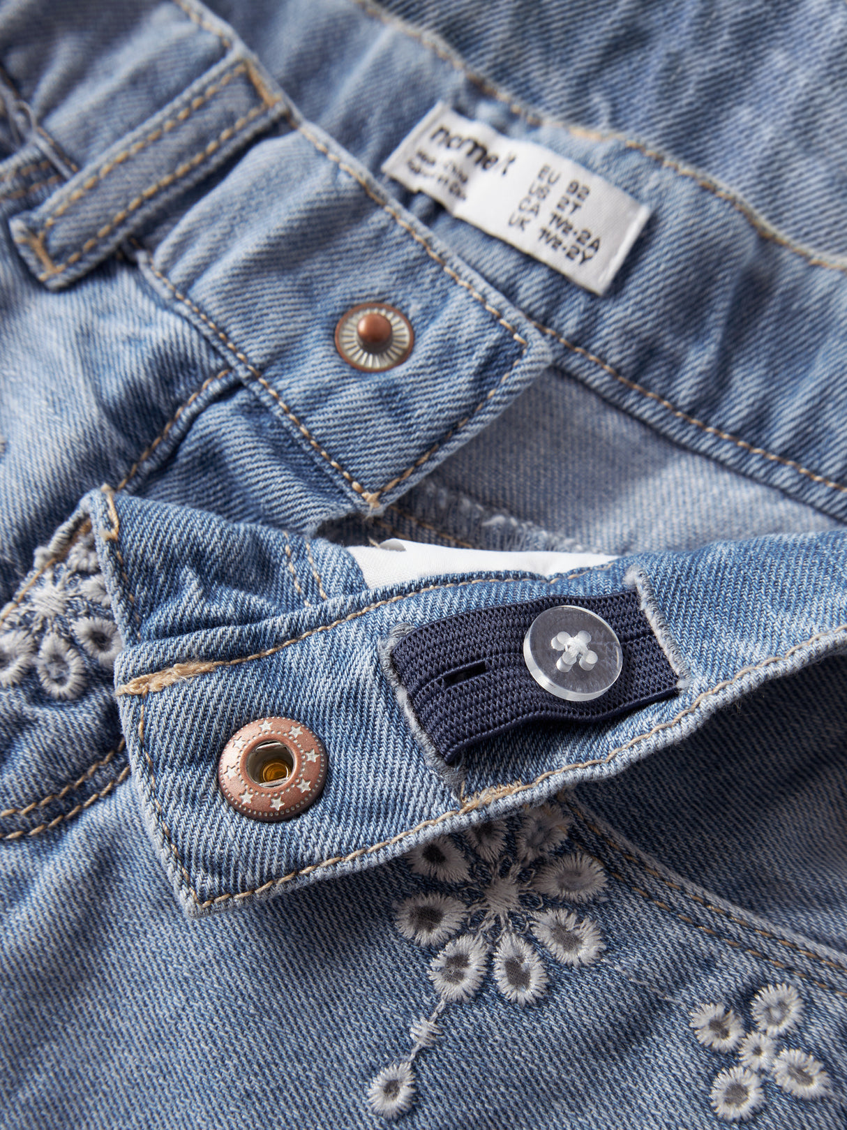 Light Blue Denim ANGLAISE Shorts fra Name it - 13254112