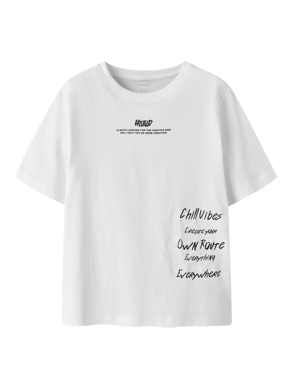 Bright White Bluse fra Name it - 13254318