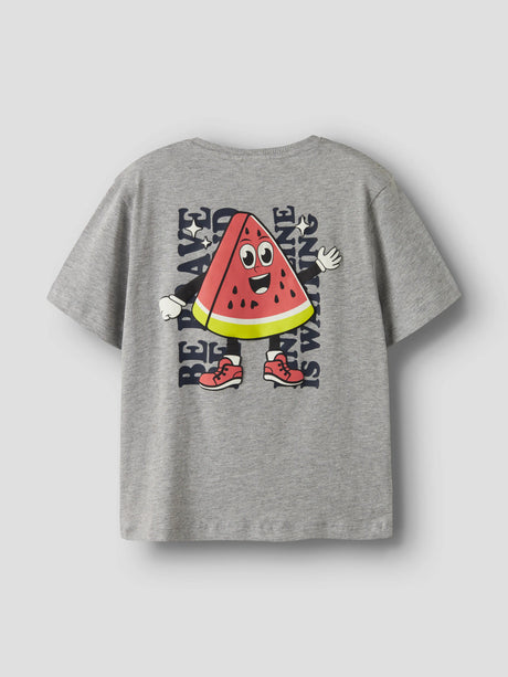 Grey Melange Bluser fra Name it - 13254335