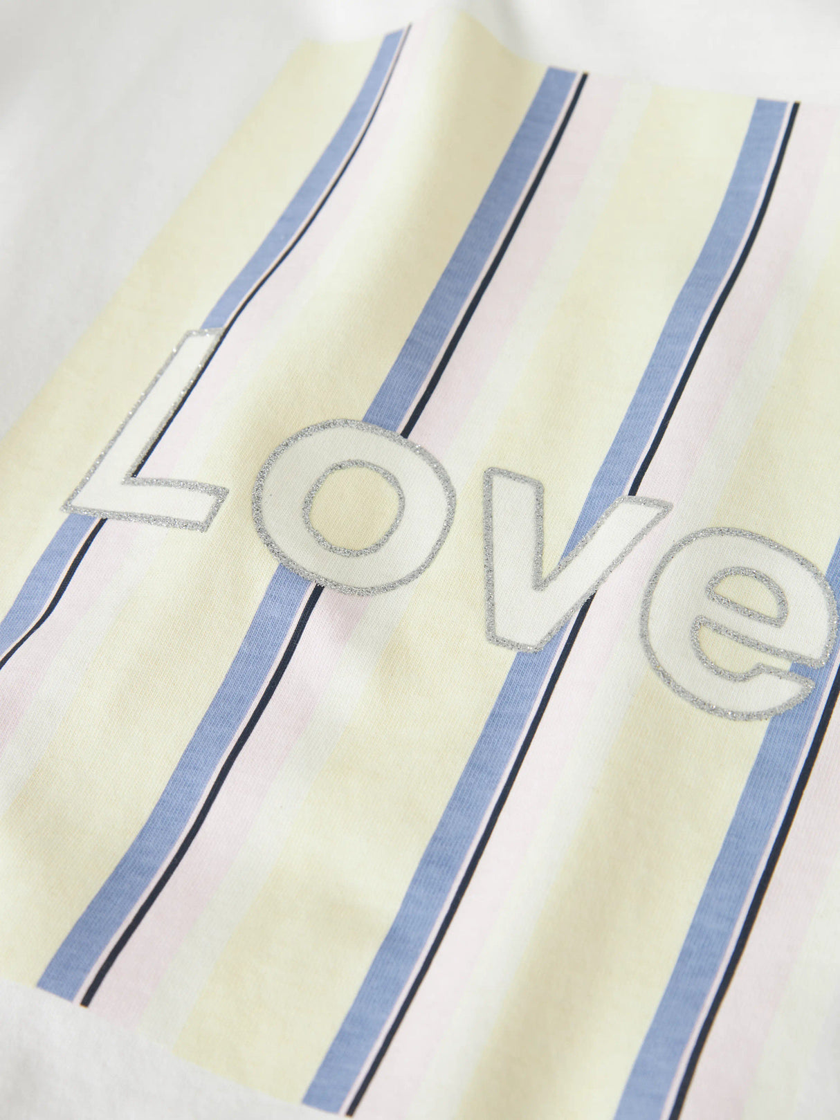Name it Bright White Pear Sorbet Stripes T-Shirt - 13254525