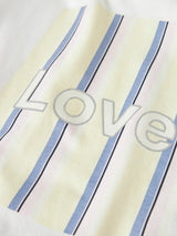 Name it Bright White Pear Sorbet Stripes T-Shirt - 13254525