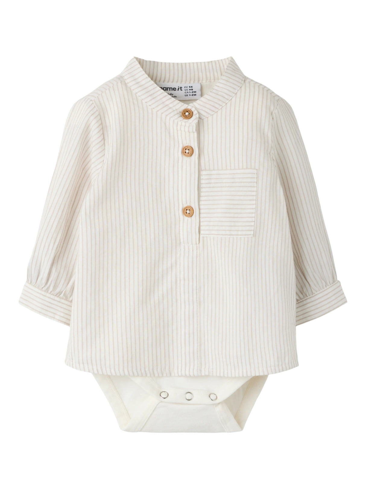Cloud Dancer Chateau Gray Bluser fra Name it - 13254543
