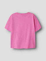 Name it Strawberry Moon Hibiscus Embroidery T-Shirt - 13254882