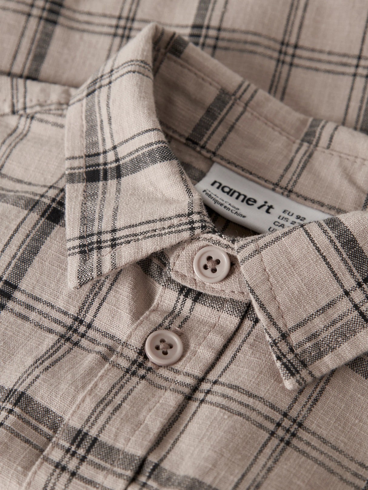 Chateau Gray CHECK Bluse fra Name it - 13255086