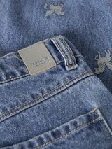 Medium Blue Denim UNICORN GLITTER Bukser fra Name it - 13255126