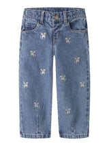 Medium Blue Denim UNICORN GLITTER Bukser fra Name it - 13255126