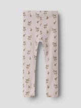 Hushed Violet APPLE ROSE Leggings fra Lil'Atelier - 13255345