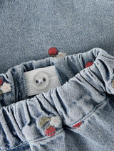 Medium Blue Denim EMB Shorts fra Lil'Atelier - 13255358