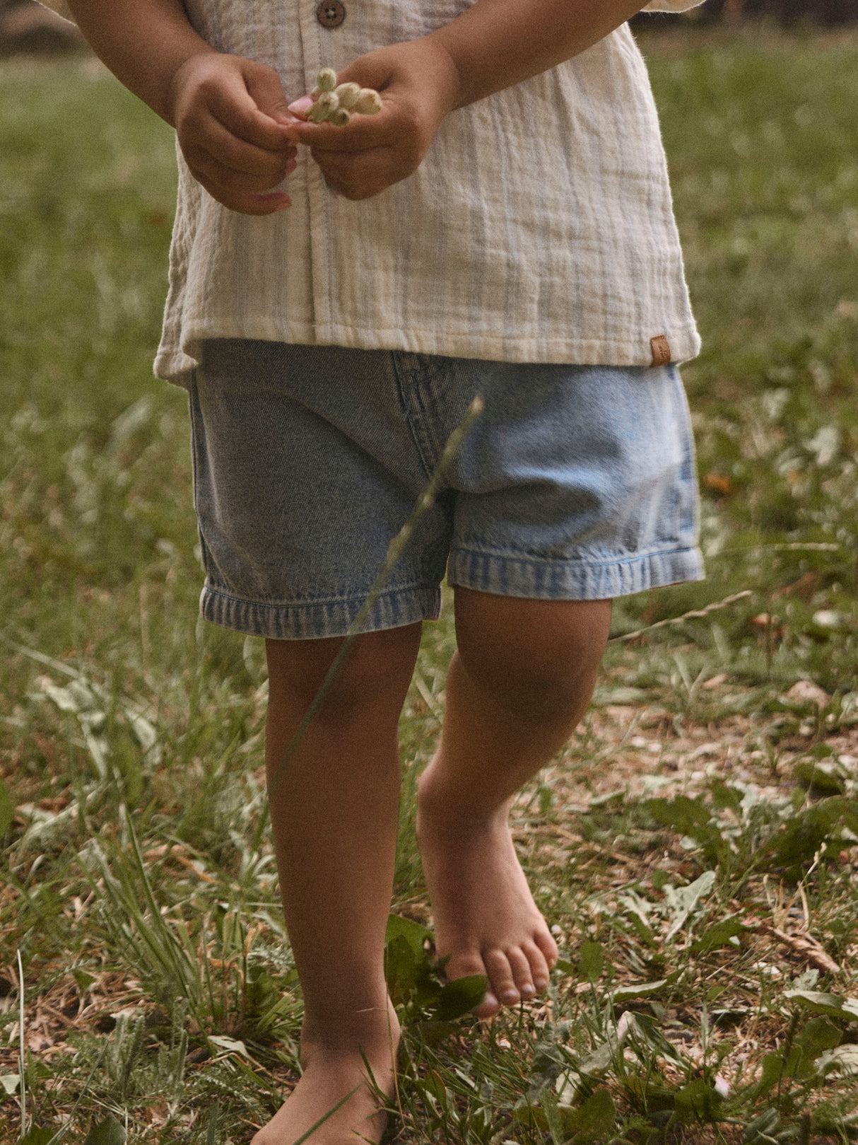 Medium Blue Denim Shorts fra Lil'Atelier - 13255366