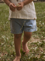 Medium Blue Denim Shorts fra Lil'Atelier - 13255366