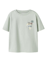 Pale Aqua Bluse fra Name it - 13255383