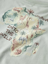Pale Aqua Bluse fra Name it - 13255383