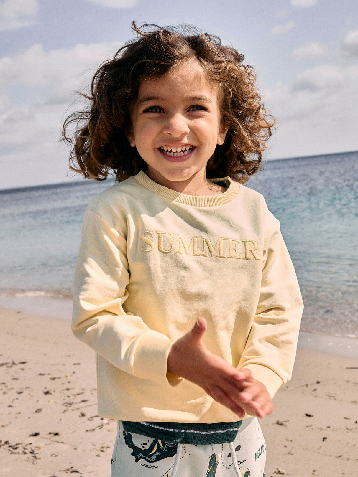 Double Cream Sweatshirt fra Name it - 13255392