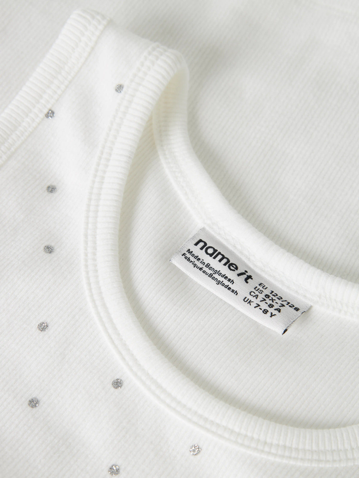 Bright White Top fra Name it - 13255458