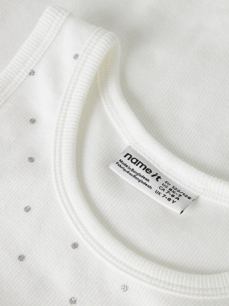 Bright White Top fra Name it - 13255458