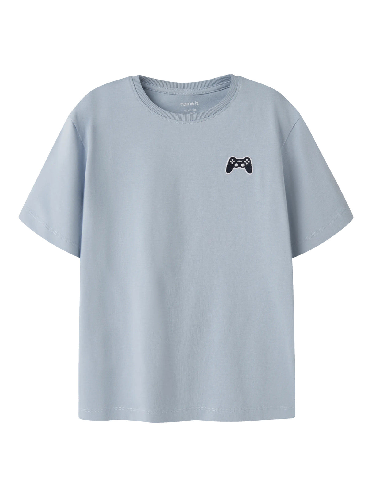 Name it Blue Fog Controller Embroidery T-Shirt - 13255480