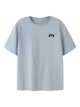 Name it Blue Fog Controller Embroidery T-Shirt - 13255480