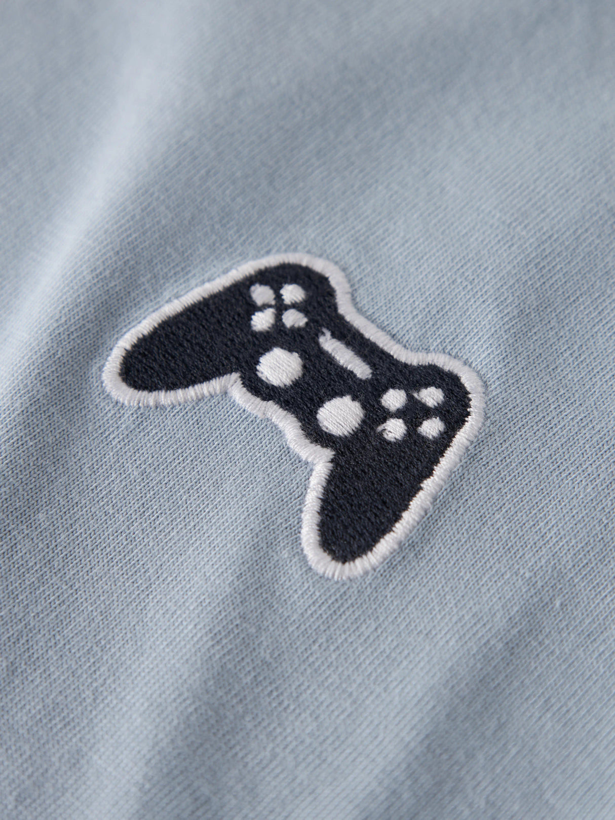 Name it Blue Fog Controller Embroidery T-Shirt - 13255480