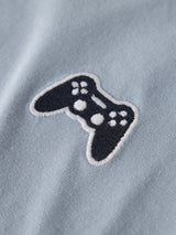 Name it Blue Fog Controller Embroidery T-Shirt - 13255480