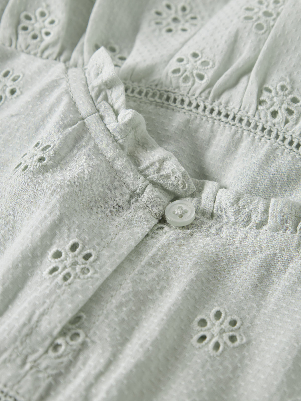 Pale Aqua Kjole fra Name it - 13255544