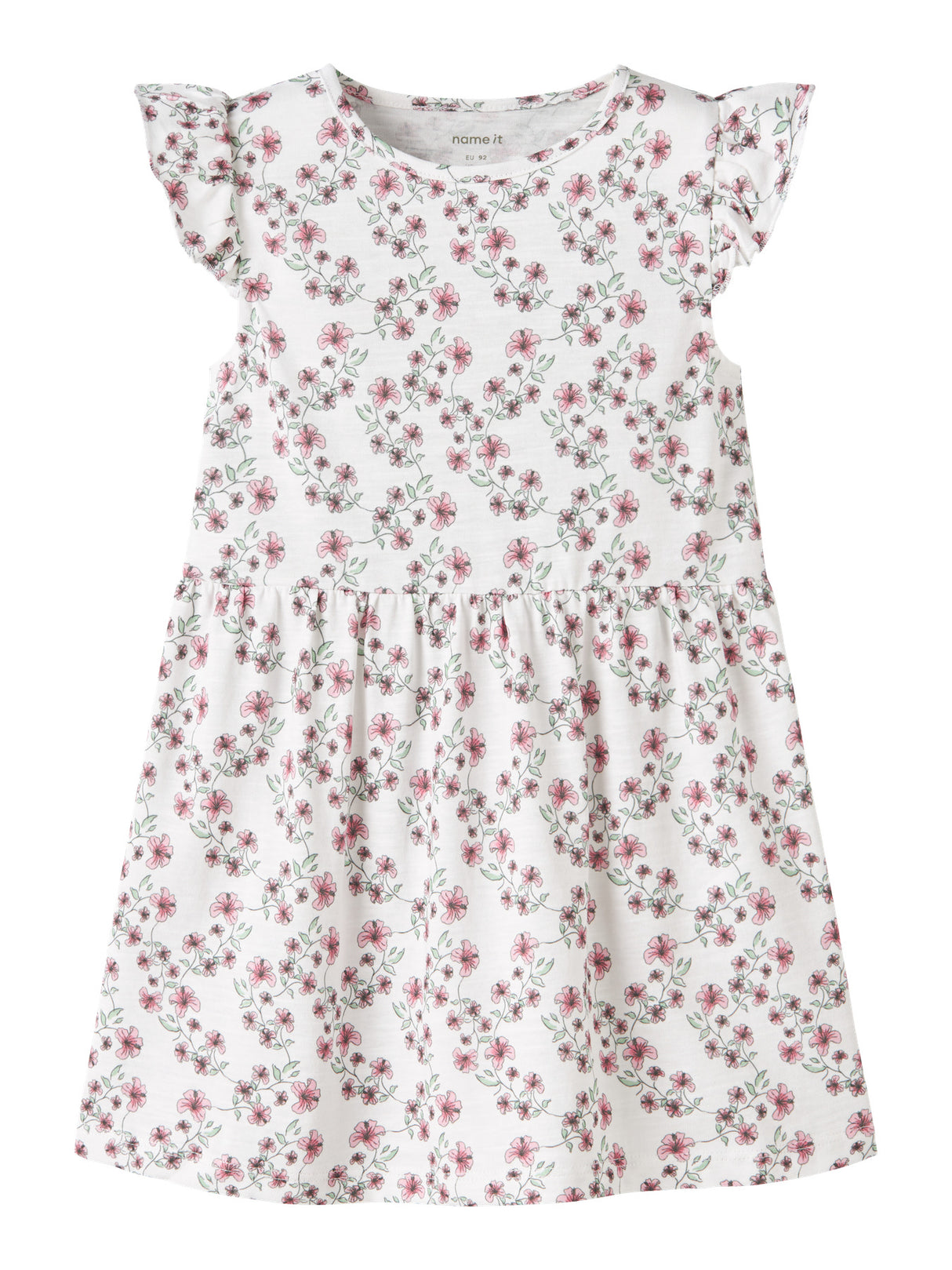 Bright White Kjole fra Name it - 13255574