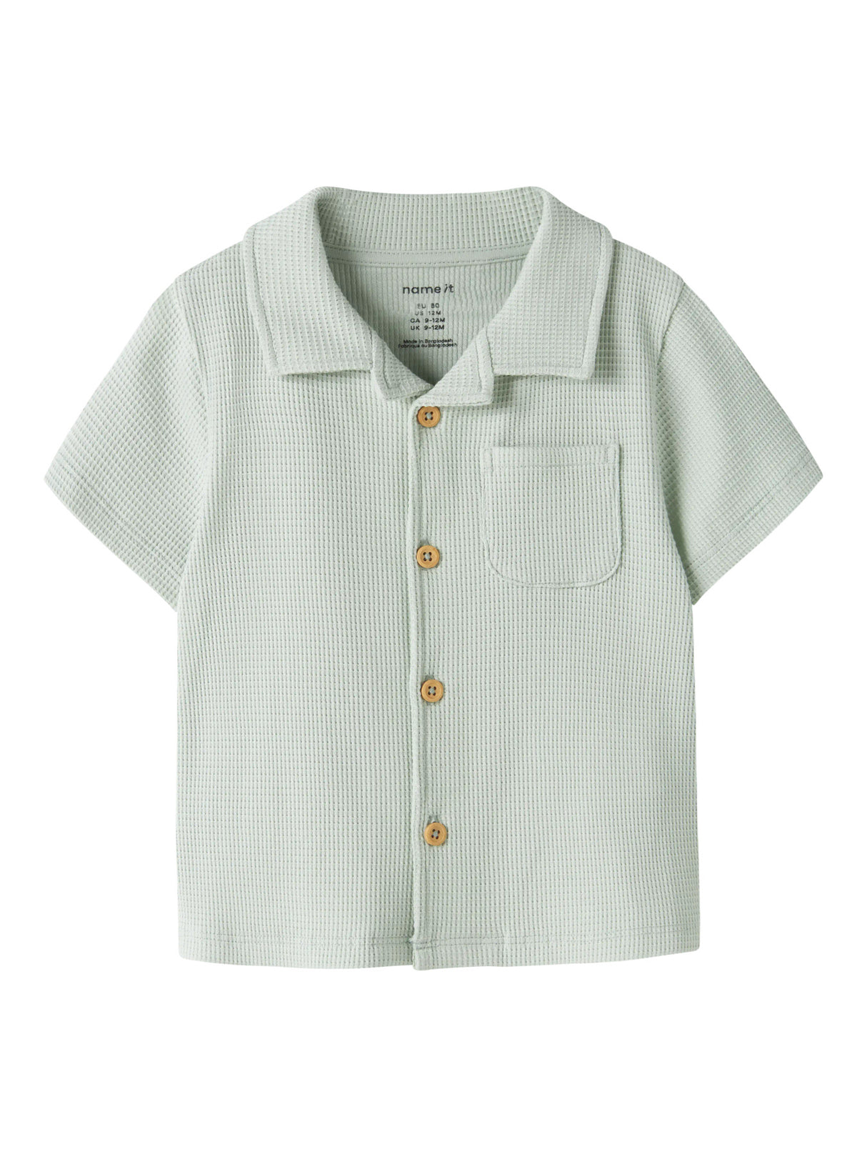 Pale Aqua Bluse fra Name it - 13255872