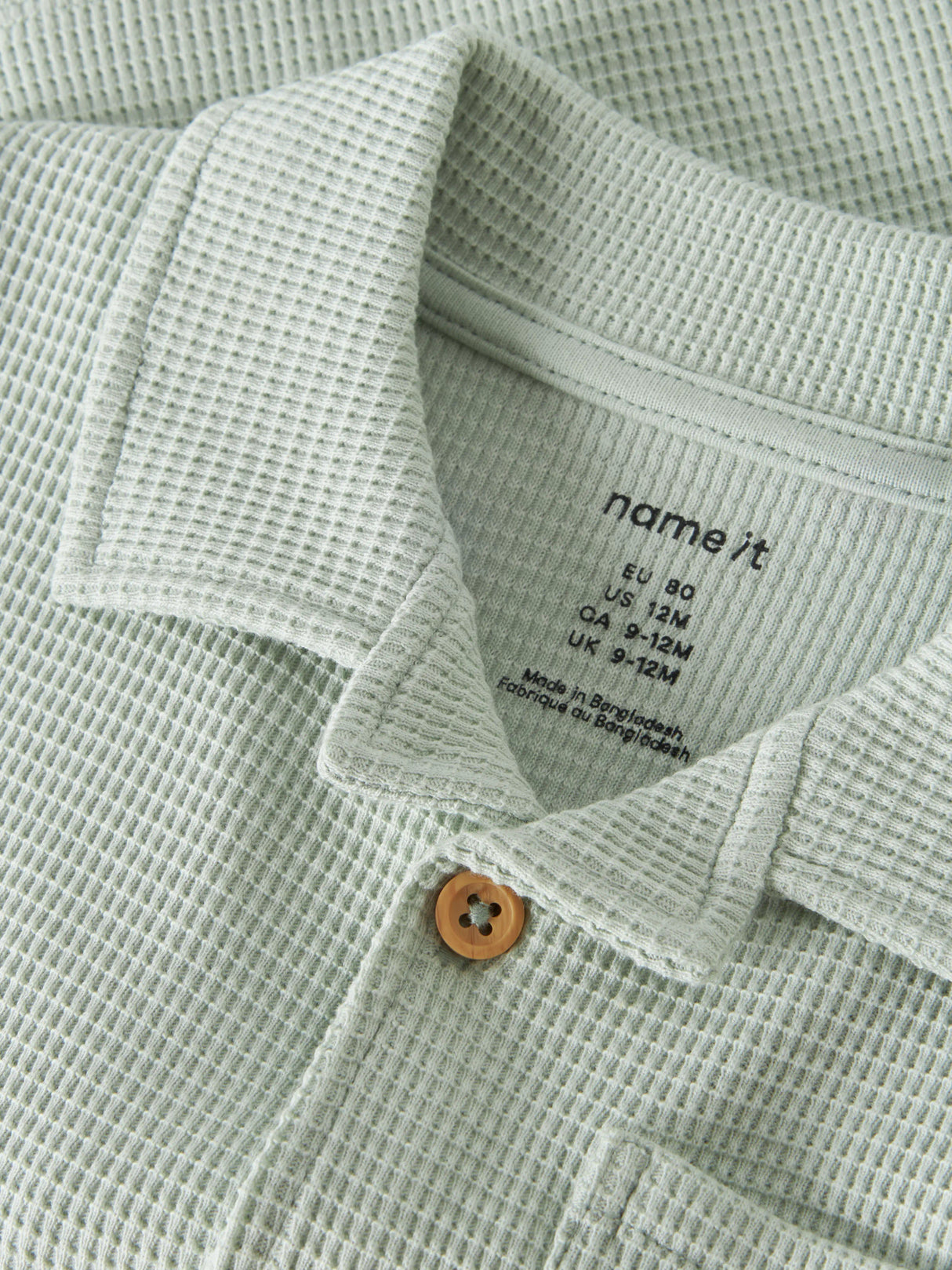 Pale Aqua Bluse fra Name it - 13255872
