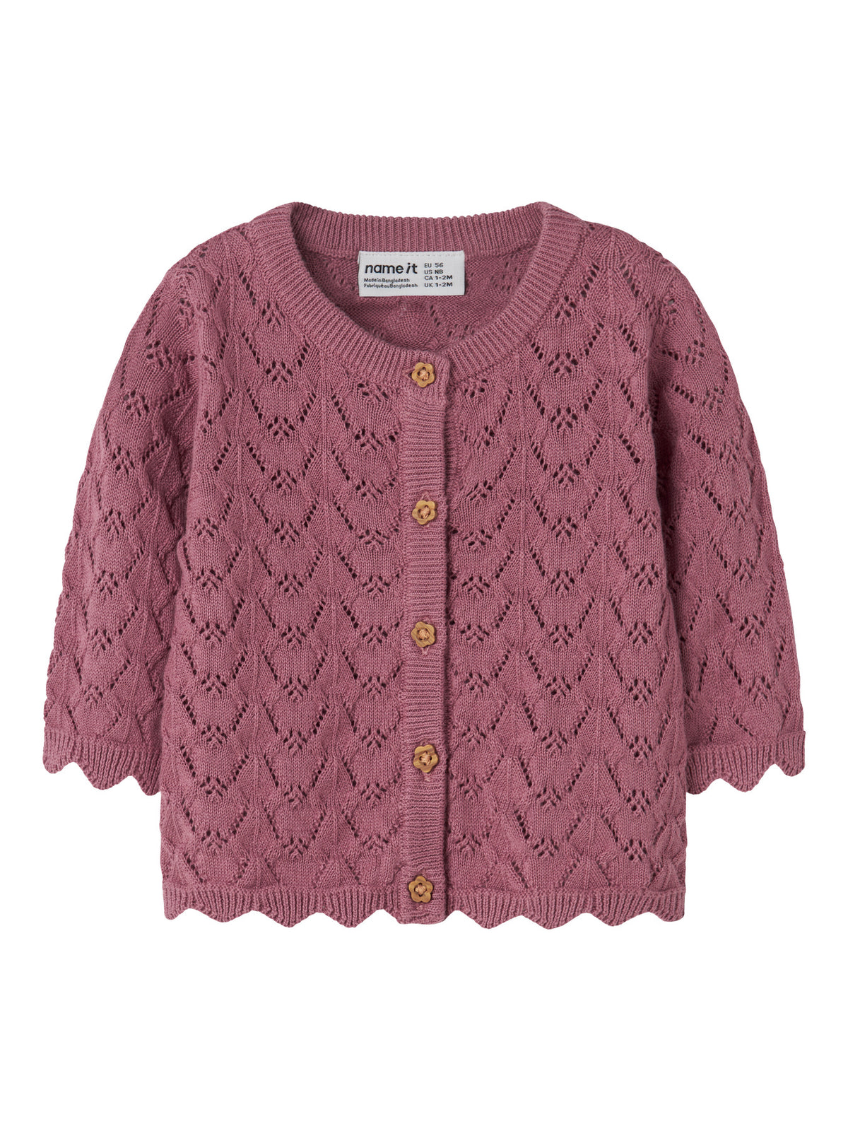 Mesa Rose Cardigan,Striktrøje fra Name it - 13255891