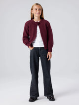 Burgundy Cardigan,Striktrøje fra Name it - 13256149