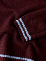 Burgundy Striktrøje fra Name it - 13256152