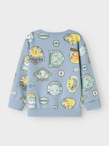 Dusty Blue Sweatshirt Pokemon fra Name it - 13256211