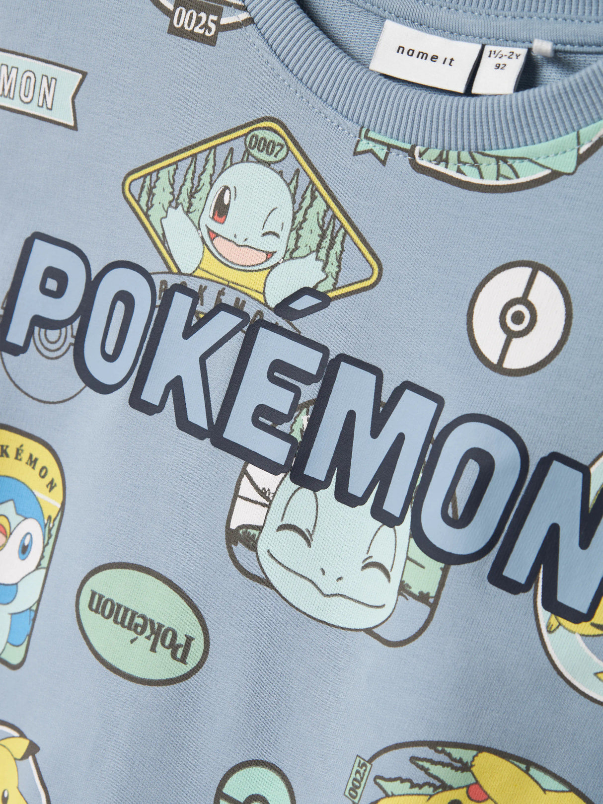 Dusty Blue Sweatshirt Pokemon fra Name it - 13256211