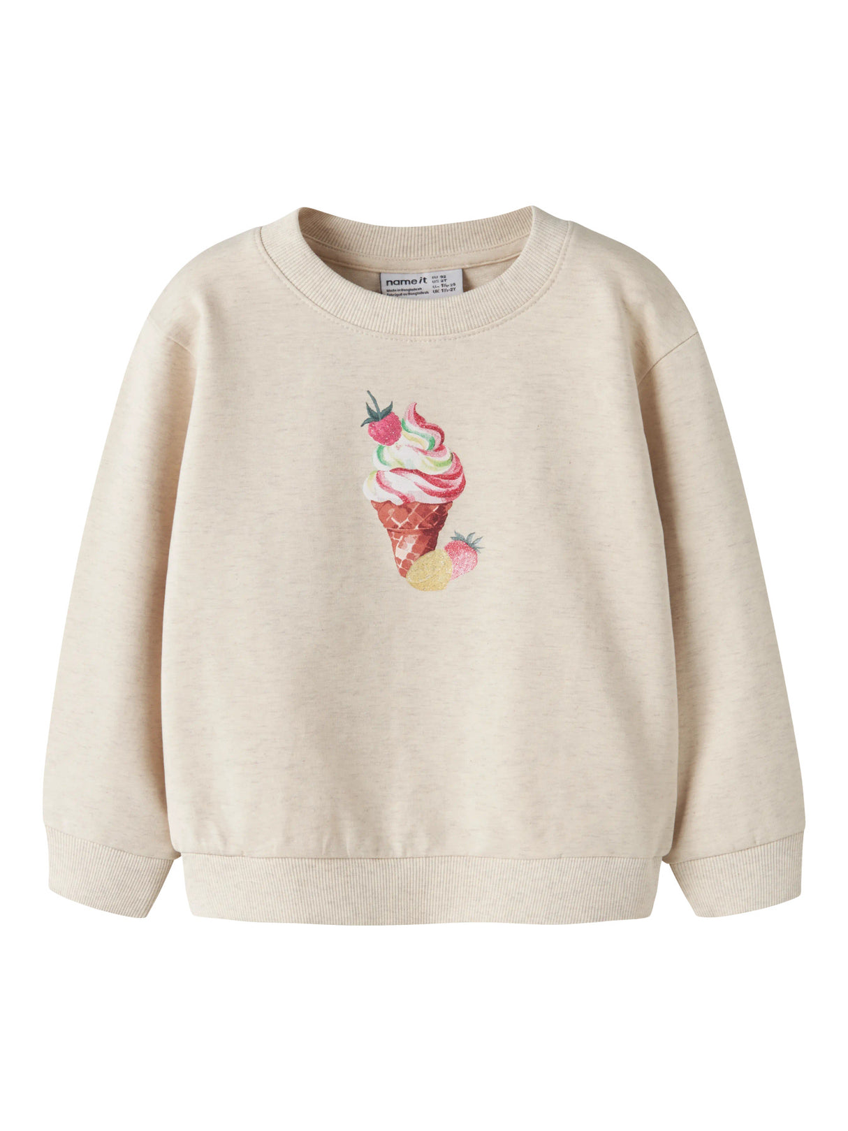 Peyote Melange Sweatshirt fra Name it - 13256766