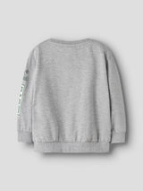 Grey Melange Sweatshirt fra Name it - 13256886
