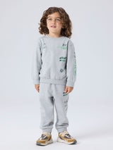 Grey Melange Bukser fra Name it - 13256888