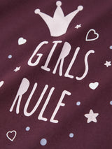 Mauve Wine Bluse fra Name it - 13256970
