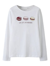 Hvid Bluser fra Name it - 13257097