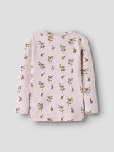 Hushed Violet APPLE ROSE Bluse fra Lil'Atelier - 13257179