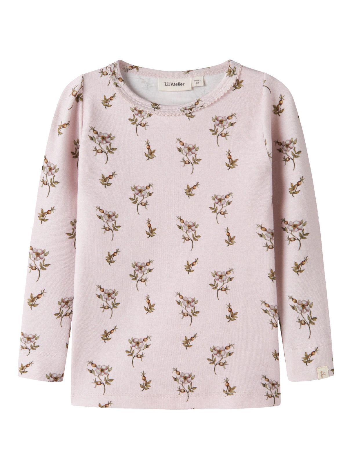 Hushed Violet APPLE ROSE Bluse fra Lil'Atelier - 13257179